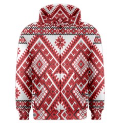 Fabric Aztec Men s Zipper Hoodie by Mariart