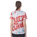 Question Mark Quiz Time Women s Sport Mesh Tee View2