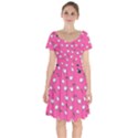 Sweet dreams  Short Sleeve Bardot Dress View1