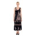 French bulldog Sleeveless Maxi Dress View1