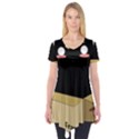 Black Cat in a Box Short Sleeve Tunic  View1