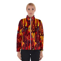 Effect Pattern Brush Red Orange Winterwear by Nexatart