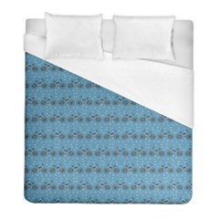 Bicycles Pattern Duvet Cover (full/ Double Size) by linceazul