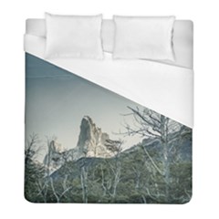 Fitz Roy Mountain, El Chalten Patagonia   Argentina Duvet Cover (full/ Double Size) by dflcprints