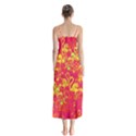 Flamingo pattern Chiffon Maxi Dress View2