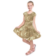 Abstract Art Kids  Short Sleeve Dress by ValentinaDesign