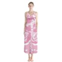 Abstract art Chiffon Maxi Dress View1