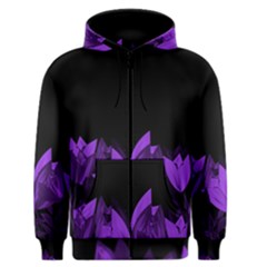 Tulips Men s Zipper Hoodie by ValentinaDesign