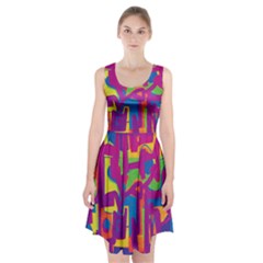 Abstract Art Racerback Midi Dress by ValentinaDesign