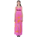 Abstract art Empire Waist Maxi Dress View1