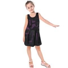 Abstract Art Kids  Sleeveless Dress by ValentinaDesign