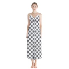 Pattern Chiffon Maxi Dress by ValentinaDesign