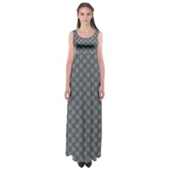 Pattern Empire Waist Maxi Dress by ValentinaDesign