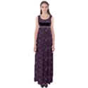 Roses pattern Empire Waist Maxi Dress View1