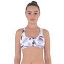 Tropical pattern Got No Strings Sports Bra View1