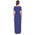 Pattern Short Sleeve Maxi Dress View2