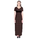 Pattern Short Sleeve Maxi Dress View1