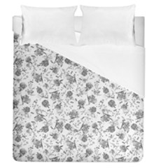 Floral Pattern Duvet Cover (queen Size) by ValentinaDesign