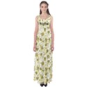 Floral pattern Empire Waist Maxi Dress View1