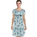 Floral pattern Cap Sleeve Nightdress View1