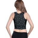 Floral pattern Racer Back Crop Top View2