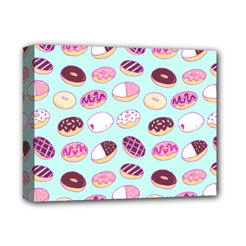 Donut Jelly Bread Sweet Deluxe Canvas 14  X 11  by Mariart