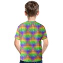 Painted Rainbow Pattern Kids  Cotton Tee View2