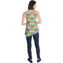 Painted Rainbow Pattern Sleeveless Tunic View2