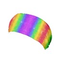 Striped Painted Rainbow Yoga Headband View1