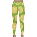 Lime Orange Yellow Green Fruit Classic Yoga Leggings View1