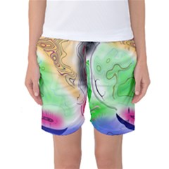 Mirror Light Women s Basketball Shorts by Mariart