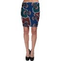 Aboriginal Art - Riverside Dreaming Bodycon Skirt View1