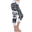 Ornate Buddha Capri Winter Leggings  View3