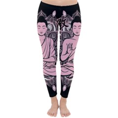 Ornate Buddha Classic Winter Leggings by Valentinaart