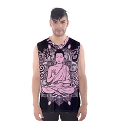 Ornate Buddha Men s Basketball Tank Top by Valentinaart