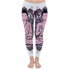 Ornate Buddha Classic Winter Leggings by Valentinaart