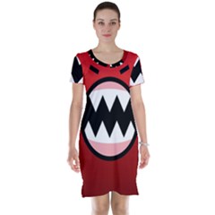 Funny Angry Short Sleeve Nightdress by BangZart