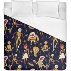 Alien Surface Pattern Duvet Cover (king Size) by BangZart