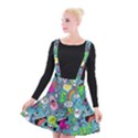 Monster Party Pattern Suspender Skater Skirt View1