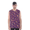 Abstract Background Floral Pattern Men s Basketball Tank Top View1