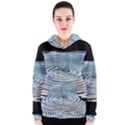 Wave Concentric Waves Circles Water Women s Zipper Hoodie View1