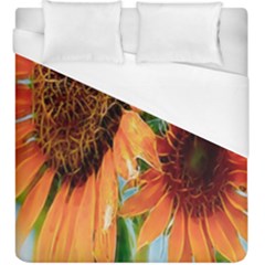 Sunflower Art  Artistic Effect Background Duvet Cover (king Size) by BangZart