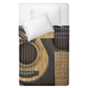 Old And Worn Acoustic Guitars Yin Yang Duvet Cover Double Side (Single Size) View1