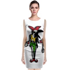 Joker  Sleeveless Velvet Midi Dress by Valentinaart