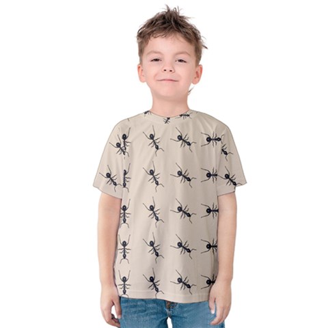 Ants Pattern Kids  Cotton Tee by BangZart