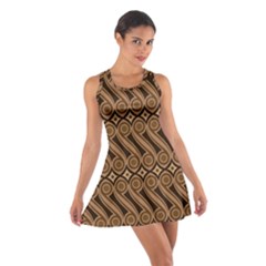 Batik The Traditional Fabric Cotton Racerback Dress by BangZart