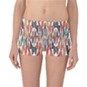 Colorful Geometric Abstract Reversible Boyleg Bikini Bottoms View1