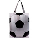 Soccer Ball Zipper Classic Tote Bag View1