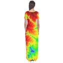 Misc Fractals Short Sleeve Maxi Dress View2