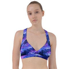 Galaxy Sweetheart Sports Bra by Kathrinlegg